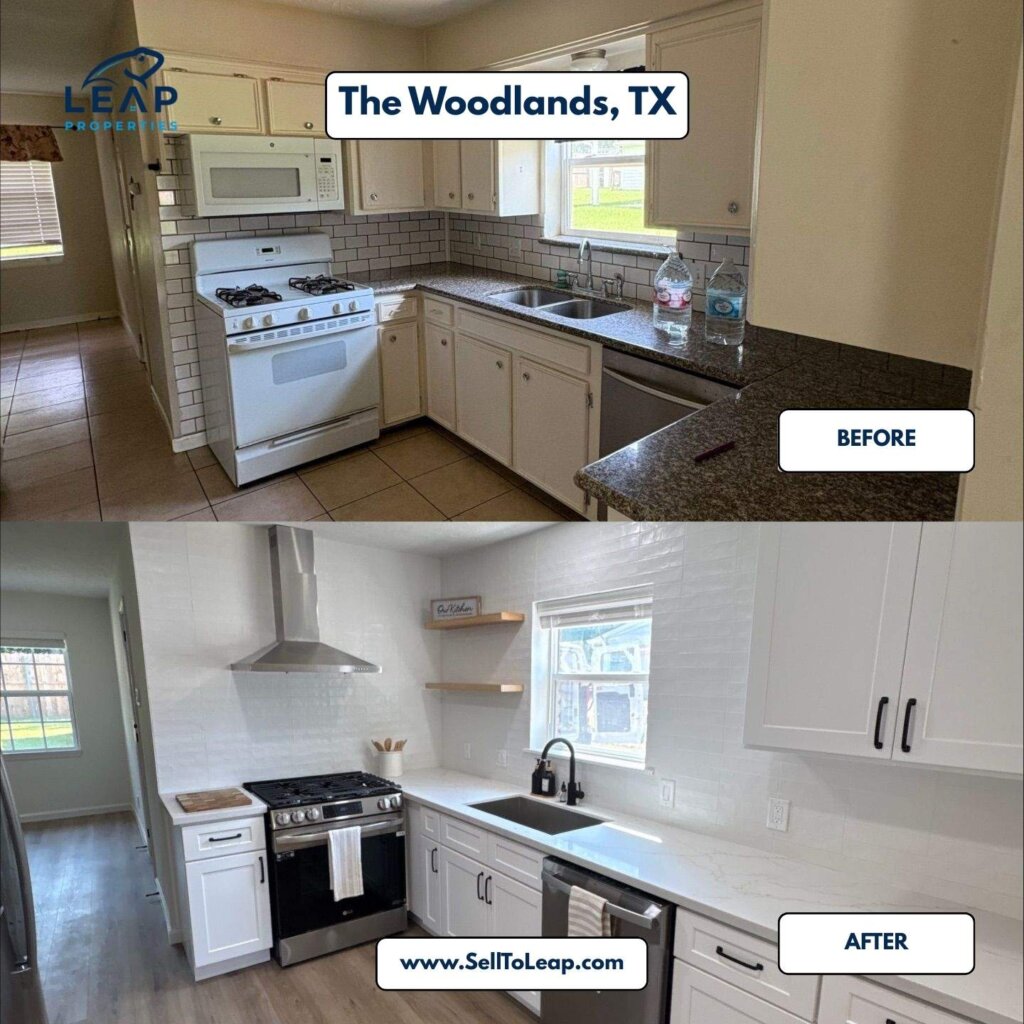 sell your woodlands texas house in any condition