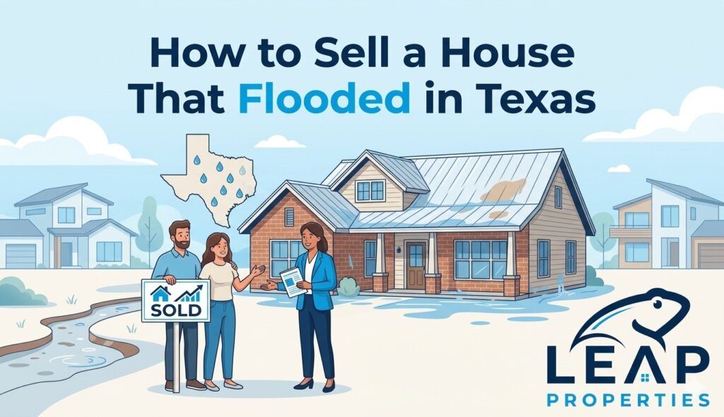 how to sell a house that flooded in texas