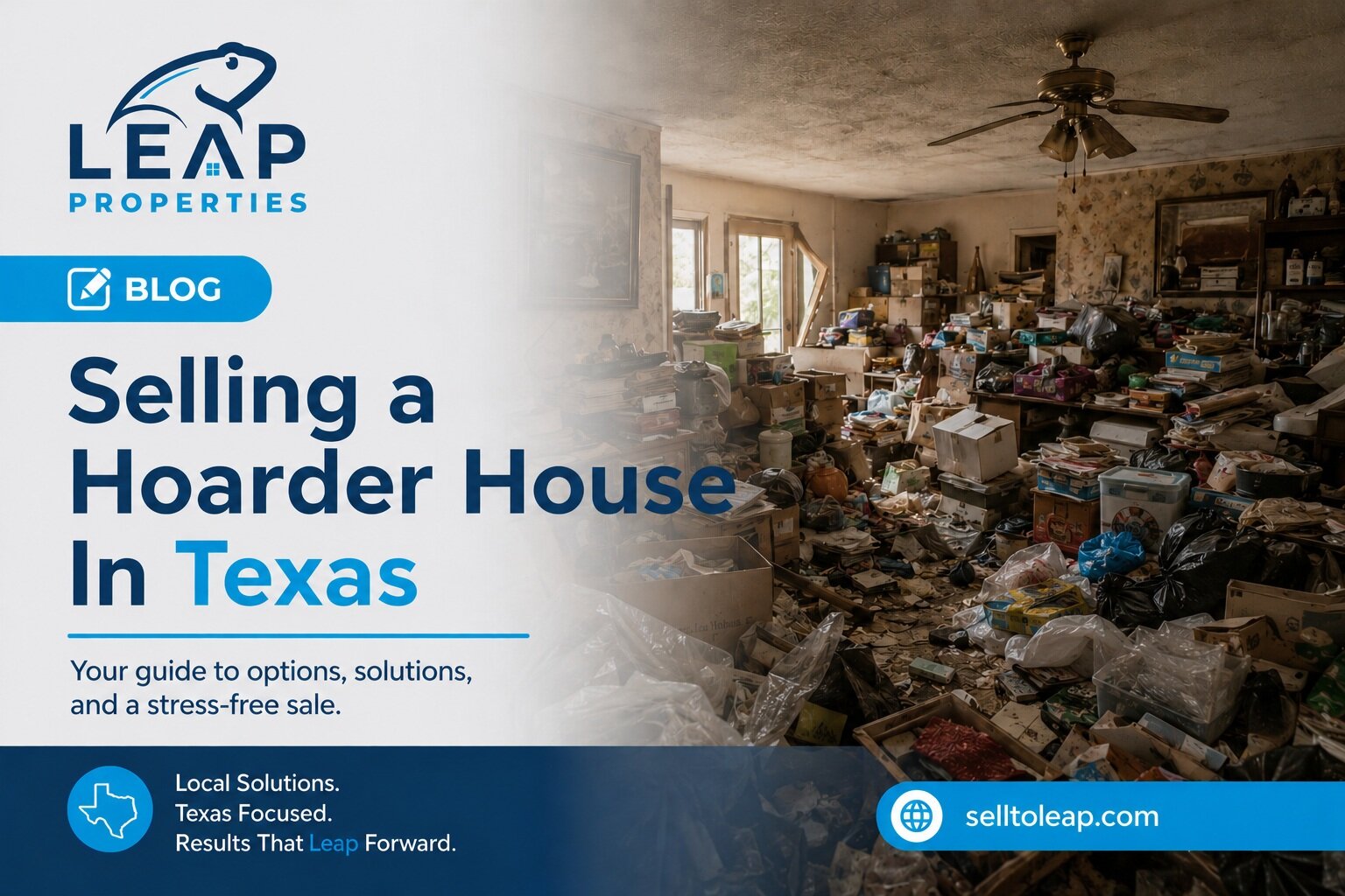 selling a hoarder house in texas