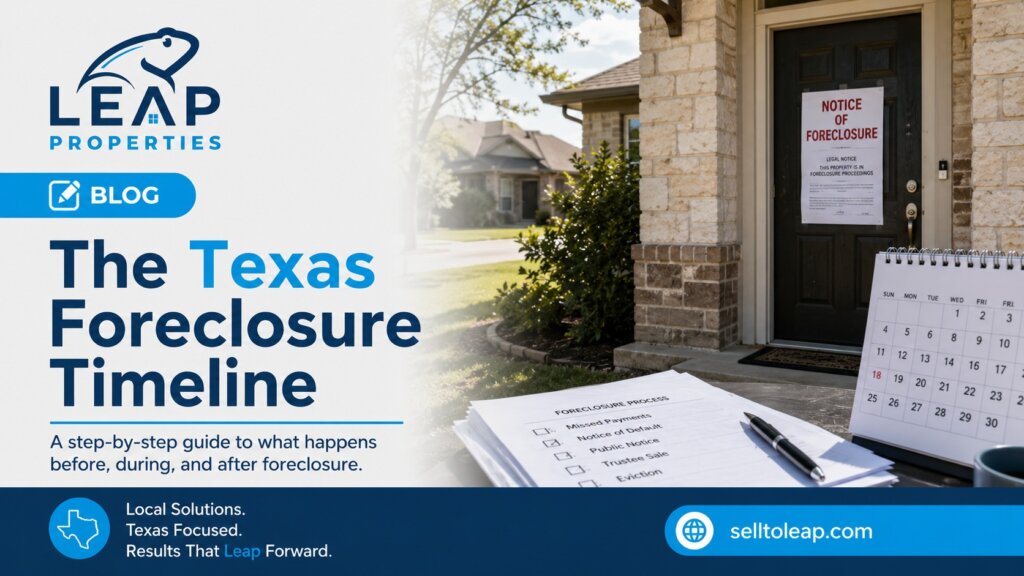 texas foreclosure timeline