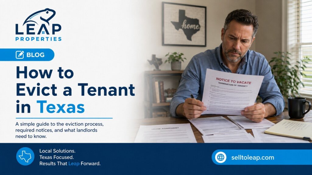 how to evict a tenant in texas