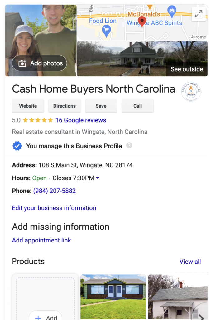 home buyers North Carolina