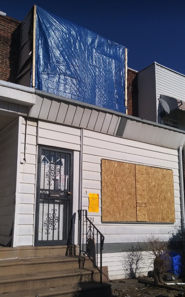 South-west Philadelphia fire damaged home sale