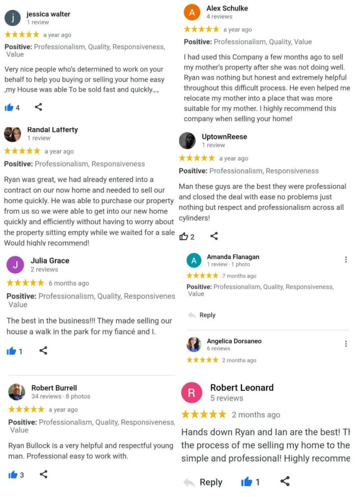 Google Reviews for Buying Property 215
