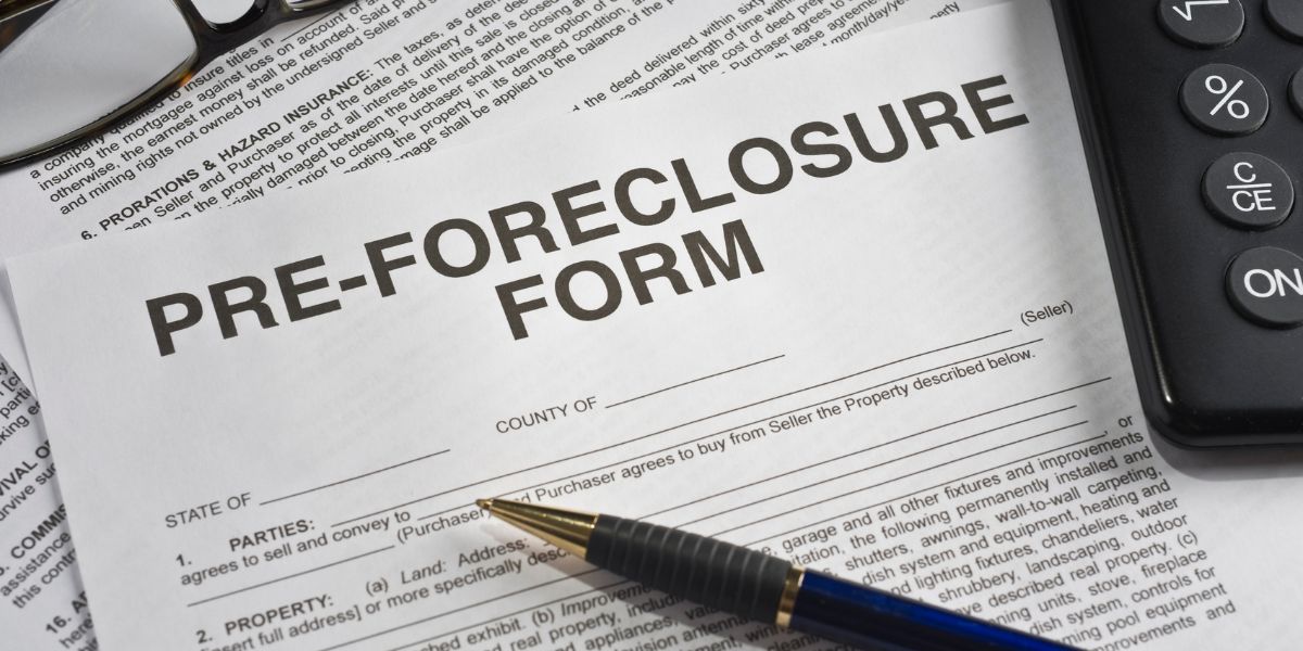 pre foreclosure paperwork