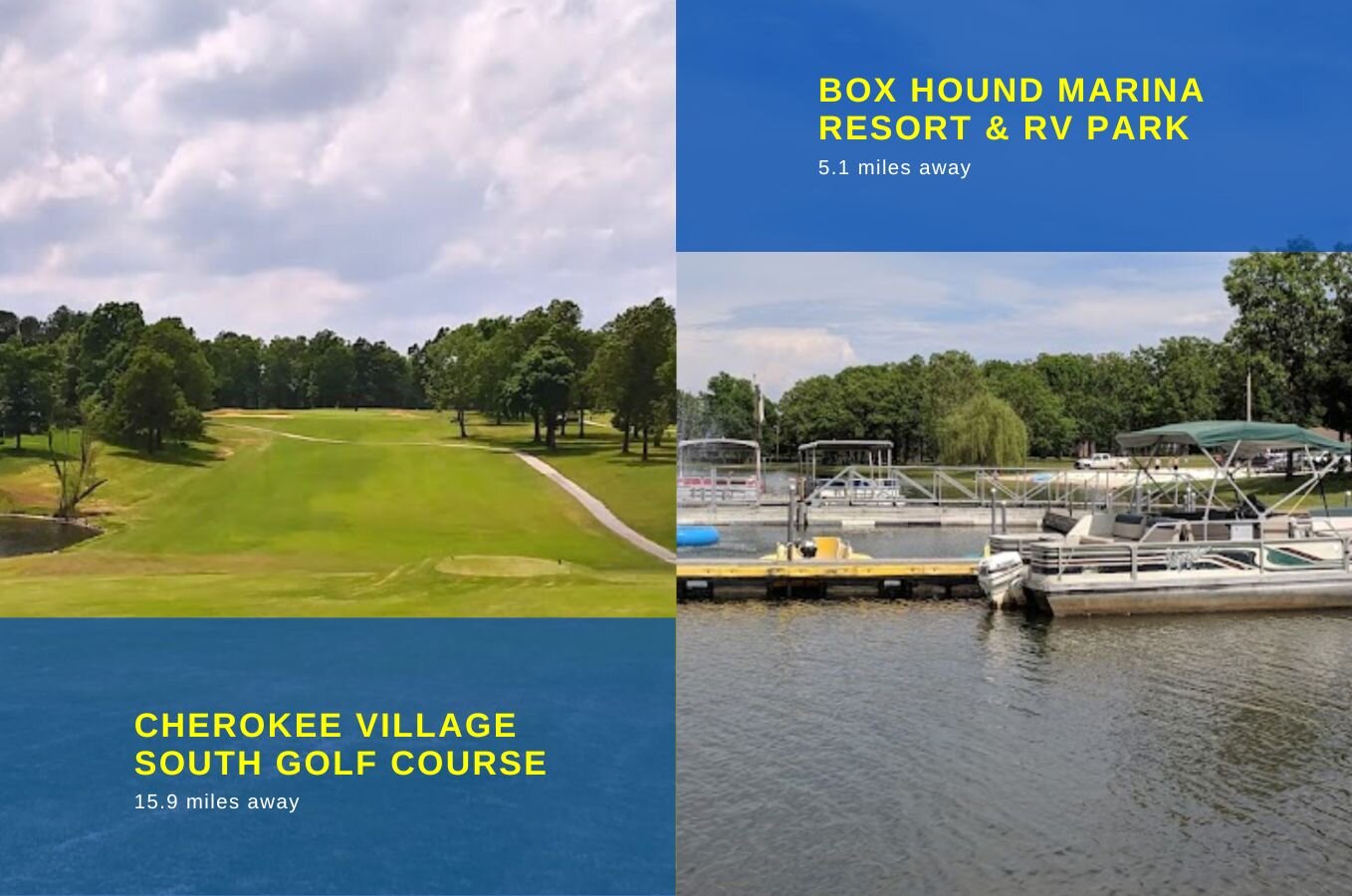 1 Down / 125 per Month / Lake Life / Arkansas