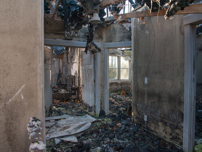Scenario 1: You decide to repair your fire damaged house