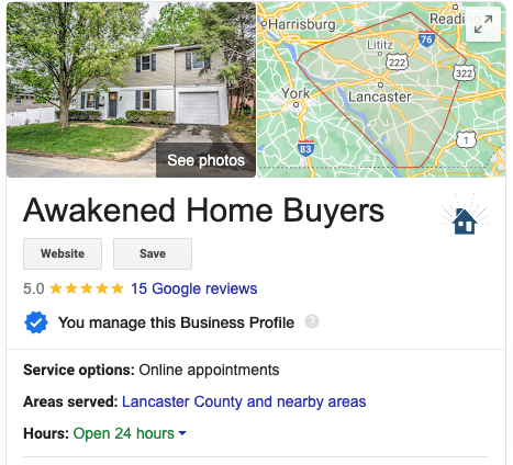 Awakened Home Buyers Google Reviews