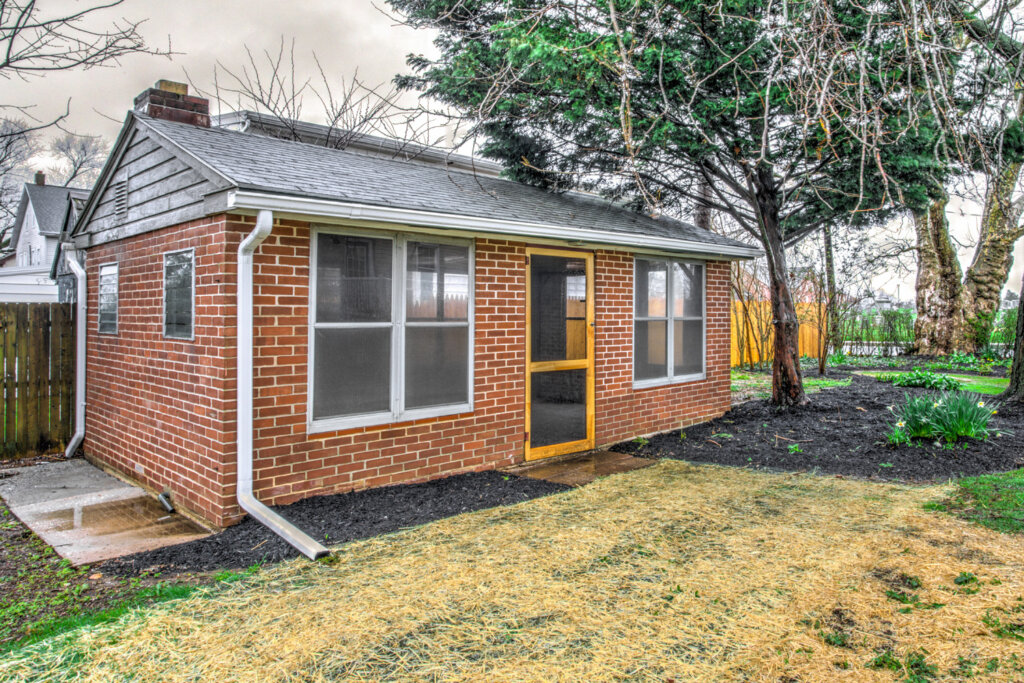 A brick house in Lancaster we bought as is