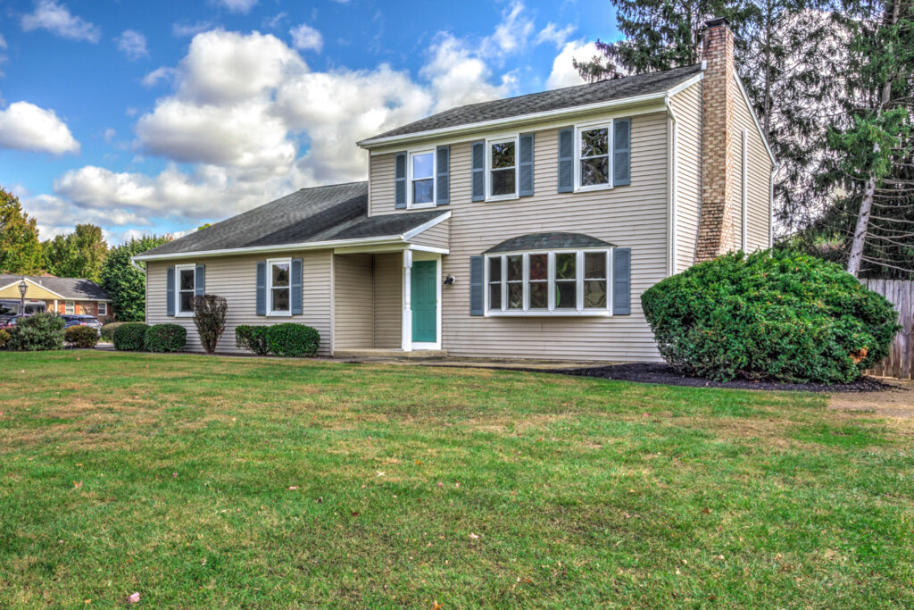 Front of a home we bought with cash