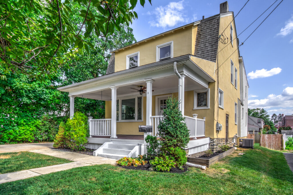 Front of a Lehigh County home