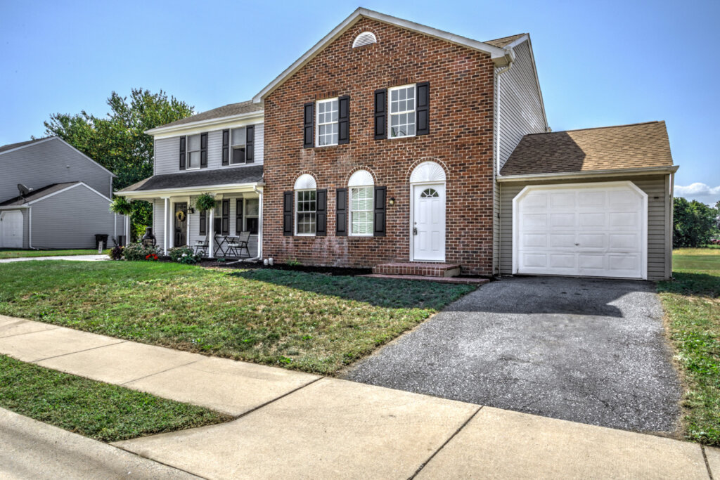 Front of a home in Montgomery County that we bought due to a unique situation