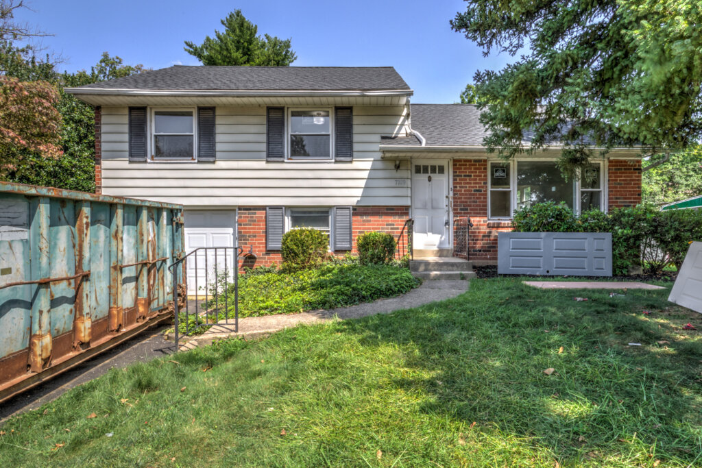 Front of a Bucks County Home