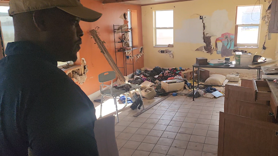 anthony looking at property