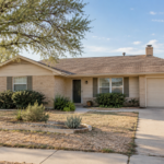Illustrative image of a modest West Texas home needing maintenance; not a specific MRE purchase.