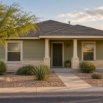 Illustrative image of a modest rental home in Odessa; not a specific property or MRE purchase.