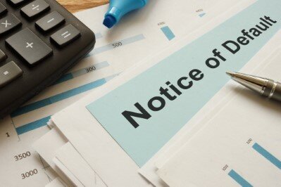 Notice of Default