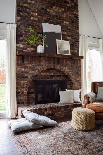 Brick Fireplace Ideas | Momentum Property Solutions