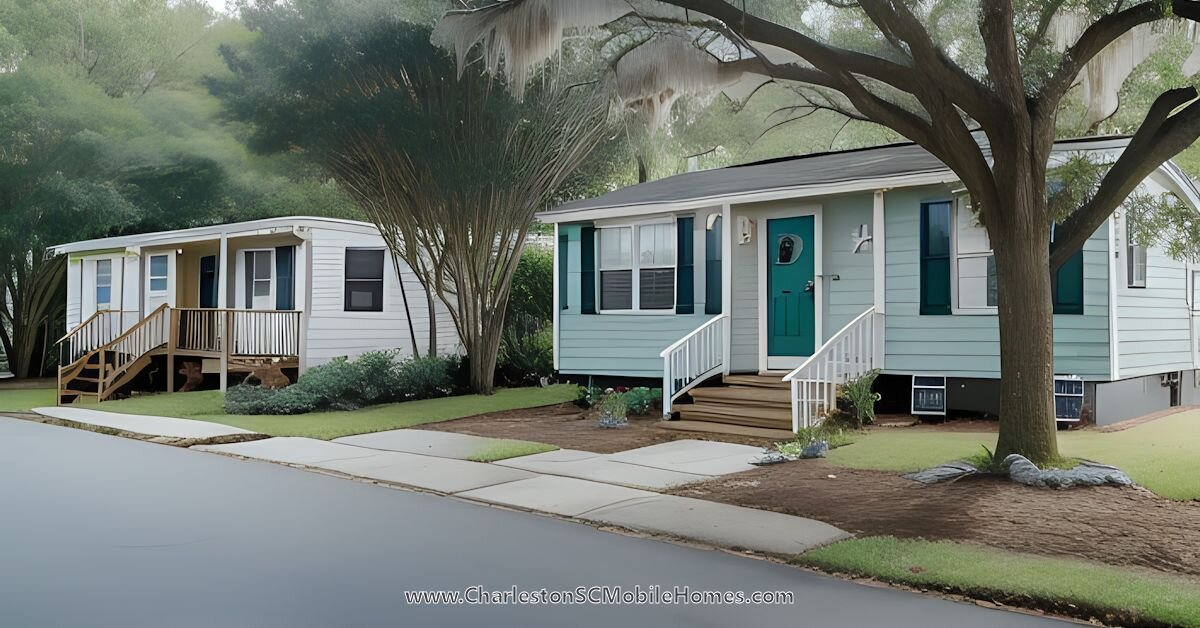 the contemporary appeal of mobile homes in Charleston