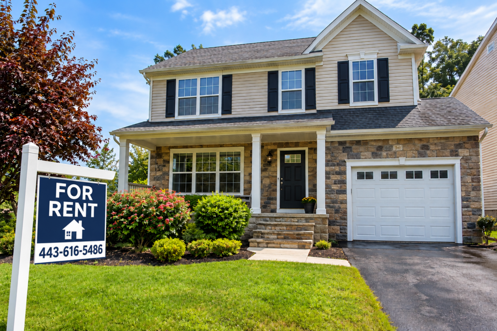 Home for rent in MD or PA