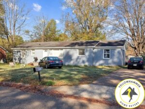 house purchased for cash by Yellowhammer Home Buyers to help a seller avoid foreclosure. 2206 Norris Rd, Huntsville, AL 35810