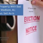 Madison Alabama rental property with problem tenants requiring eviction or sale