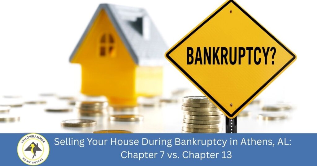 Athens Alabama homeowner selling house during bankruptcy proceedings