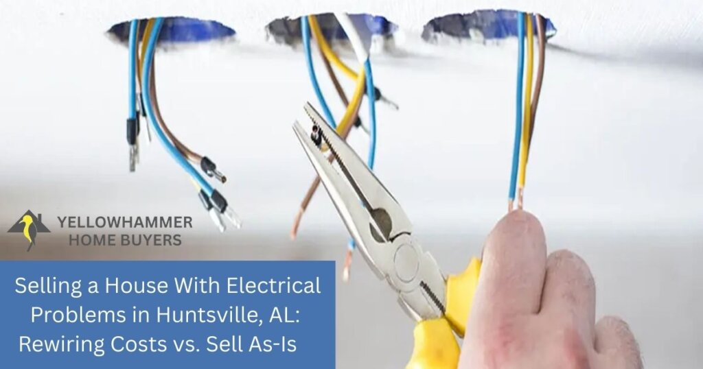 Electrical problems and outdated wiring in Huntsville Alabama house