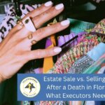 Florence Alabama executor dealing with estate sale and house sale after death