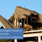 Fire damaged house in Huntsville Alabama requiring restoration or sale