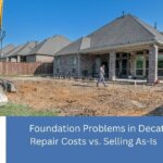 Foundation damage and cracks in Decatur Alabama home