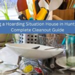 Cluttered Huntsville Alabama house requiring hoarding cleanout before sale
