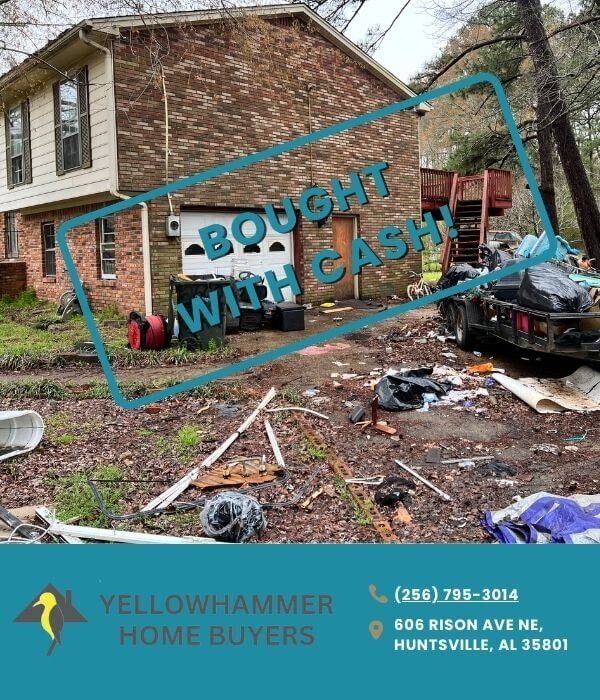 home sold fast for cash in Cullman Alabama to Yellowhammer Home Buyers