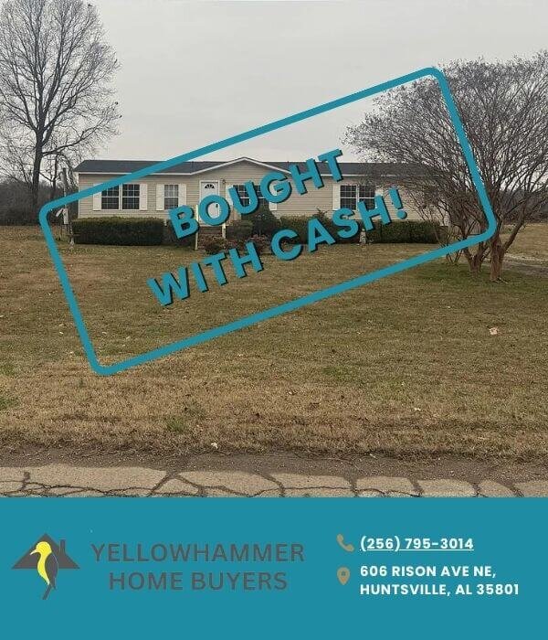 North Alabama property purchased for cash by Yellowhammer Home Buyers tired landlord HVAC replacement needed