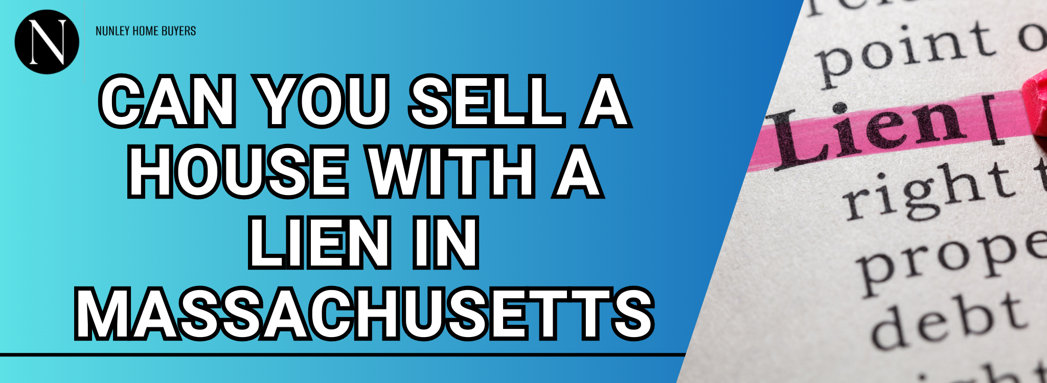 Selling Your House With a Lien In Massachusetts