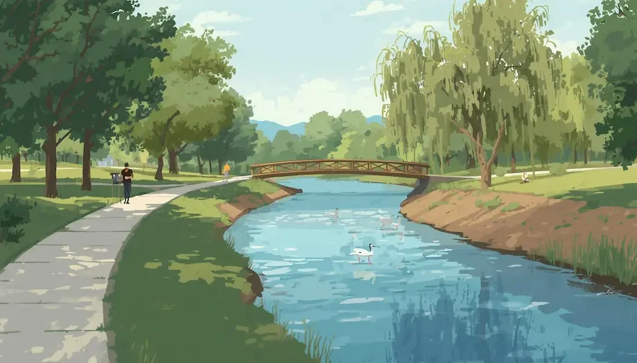 Cash Home Buyers Salt Lake purchases Rose Park homes along the Jordan River Parkway corridor — the linear green amenity with cottonwood trees and walking trails running through the neighborhood