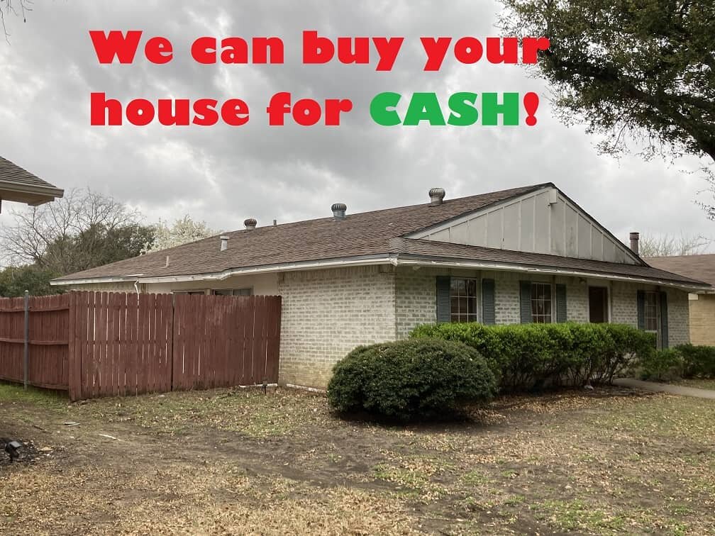 buy my Dallas TX house for cash