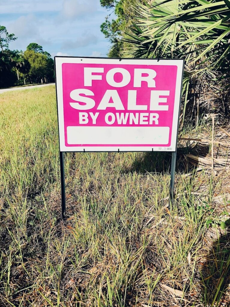 selling land by owner