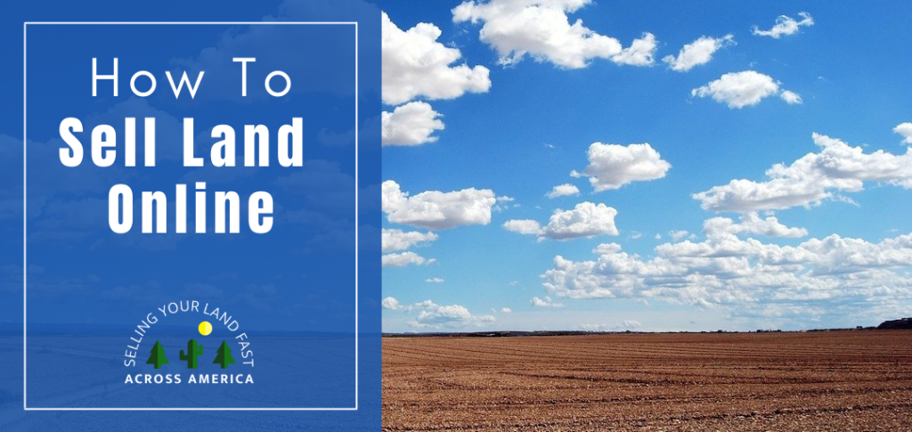 how to sell land online