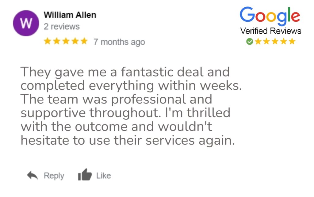 review from Bellevue homeowner who received cash offer