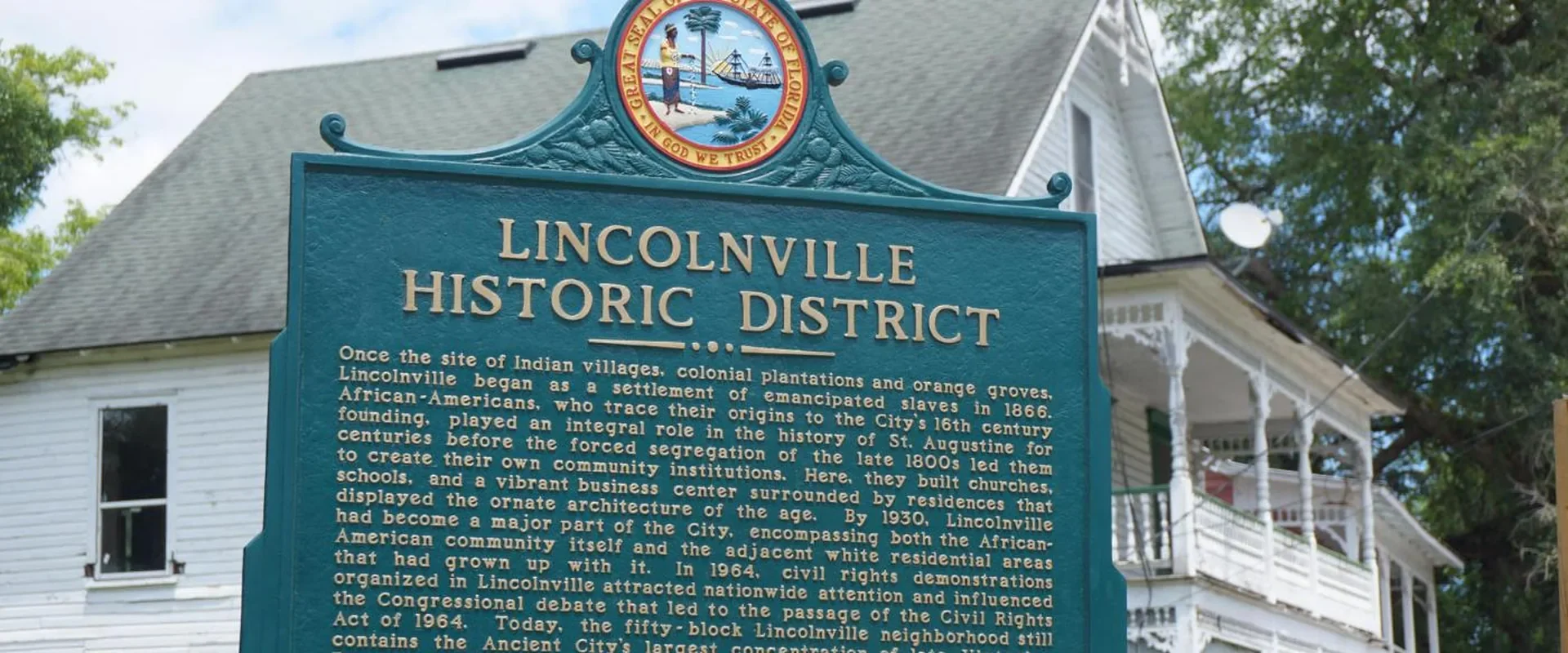 Sell my house fast in Lincolnville FL - historic Lincolnville neighborhood in St Augustine Florida