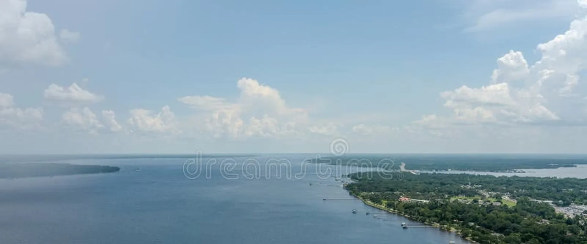 Sell my house fast in Orange Park FL - aerial view of Orange Park along the St Johns River