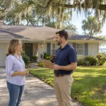 Mandarin Jacksonville homeowner discussing an as-is house sale with a local buyer