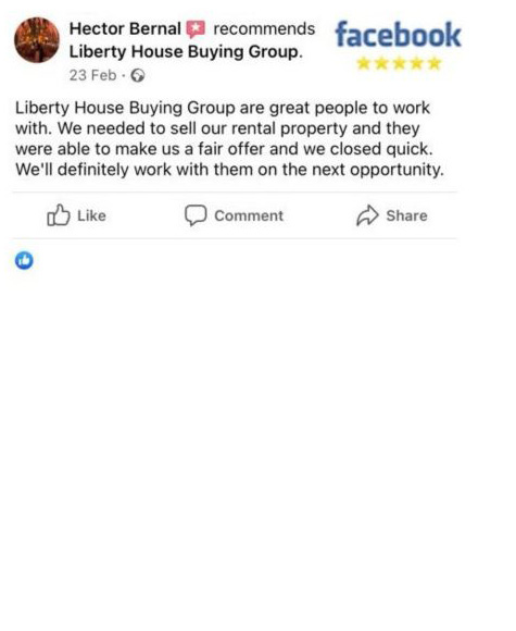Facebook Review - We Buy Houses In Florida