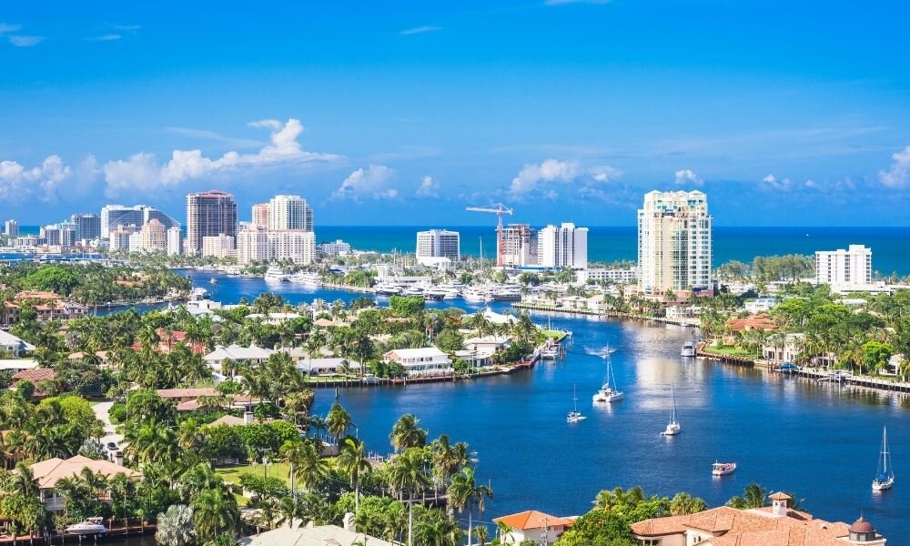 Florida skyline view