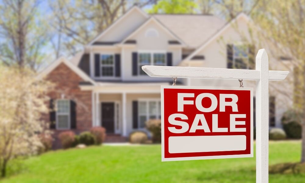 House for sale sign