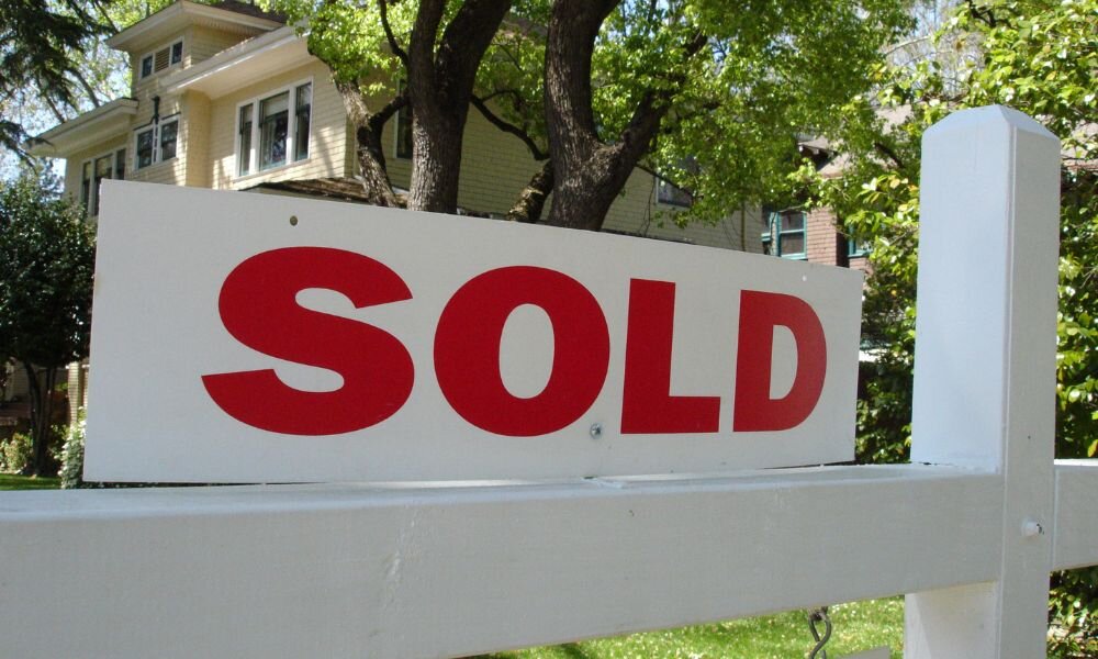 Sold sign