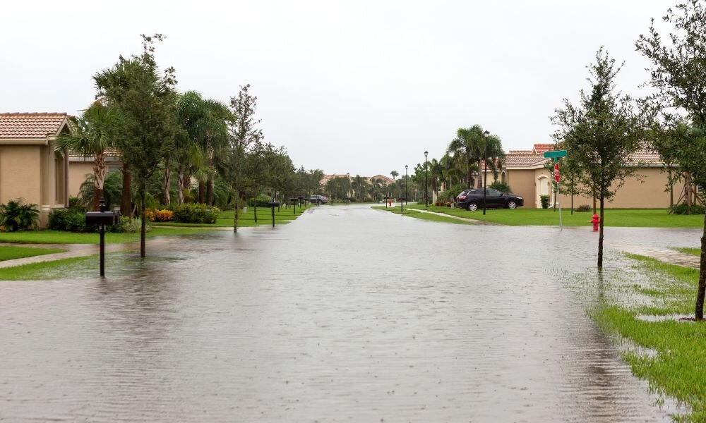 Florida neighborhoods with water damage
