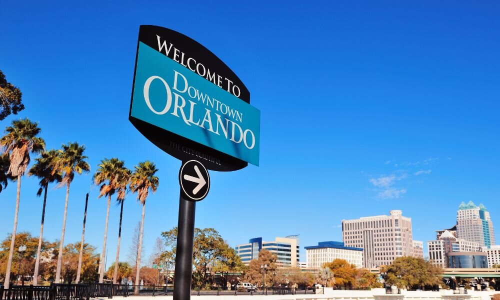 Welcome to downtown Orlando