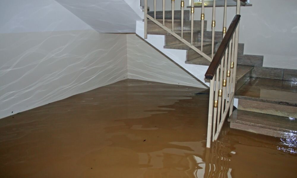 Flooding house